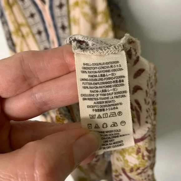 Free people top boho size xs/tp - Picture 9 of 10